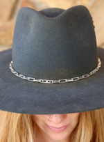 The Demi Chain Sliding Diamond Hat Band