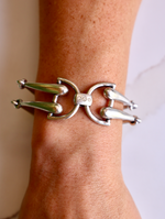 Diamond Snaffle Bit Bracelet