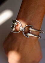 Diamond Snaffle Bit Bracelet