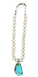 Baroque Pearl Royston Diamond Pendant Necklace