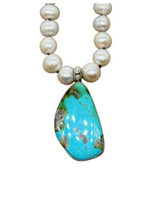 Baroque Pearl Royston Diamond Pendant Necklace