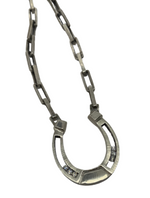 Six Diamond Horseshoe Necklace