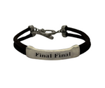 Leather ID Bracelet