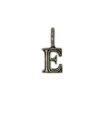 E Letter Charm