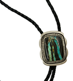 Blackjack Floral Scalloped Bolo