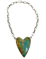 Heart Necklace on Melody Chain