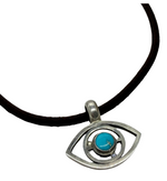 Sea and Sky Evil Eye Necklace