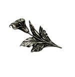 Calla Lily Stem Hat Pin