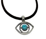 Sea and Sky Evil Eye Necklace
