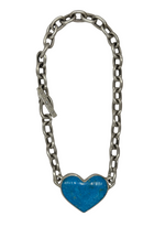 Alyssa Turquoise Heart Necklace