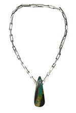 Teardrop Blackjack Diamond Slide Necklace