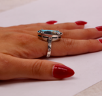 11 Diamond Blackjack Ring