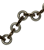 Diamond Mixed Metal Bow Chain Bracelet