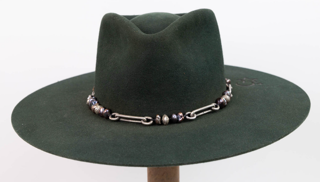 Black Pearl Melissa Hat Band