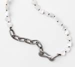 Mother of Pearl Heart Necklace