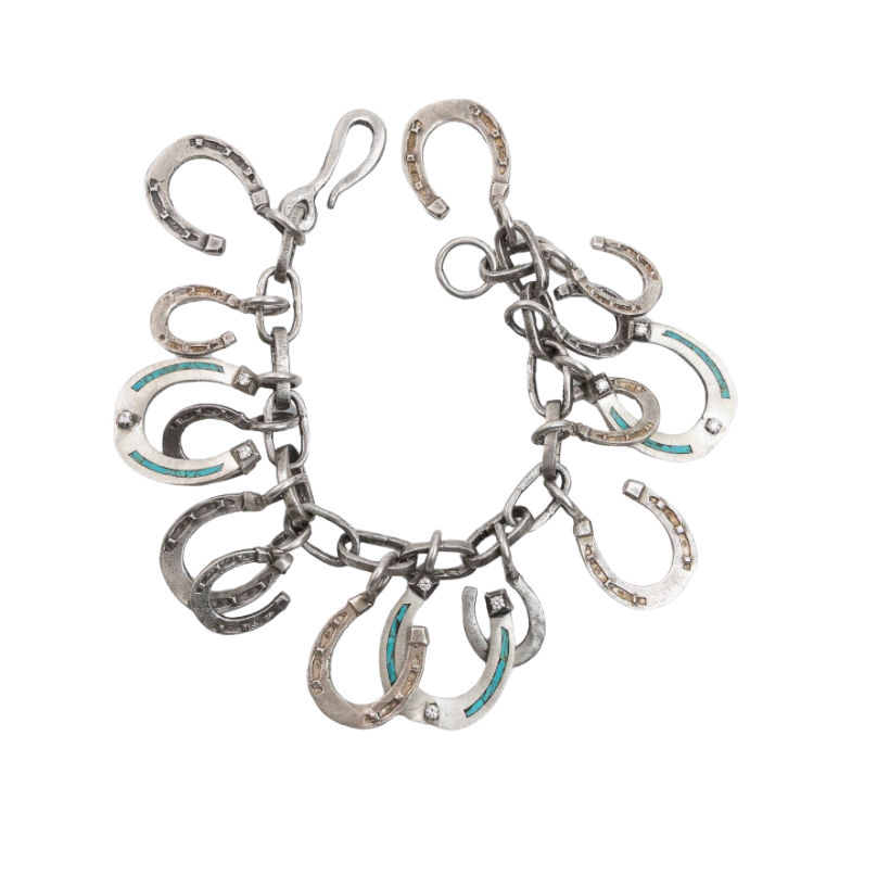 Lucky Me Horseshoe Charm Bracelet