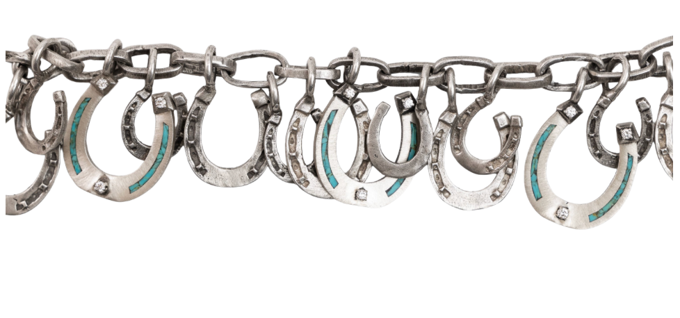Lucky Me Horseshoe Charm Bracelet