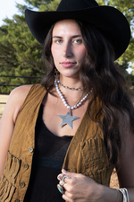 NYC Star Pearl Necklace