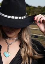 Square Diamond Baroque Pearl Hat Band