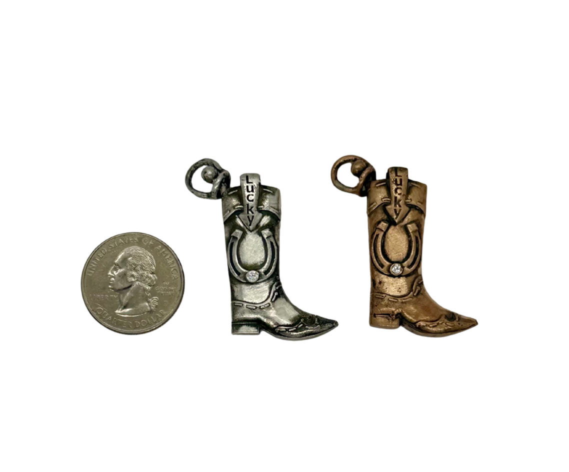 Lucky Me Cowboy Boot Charm