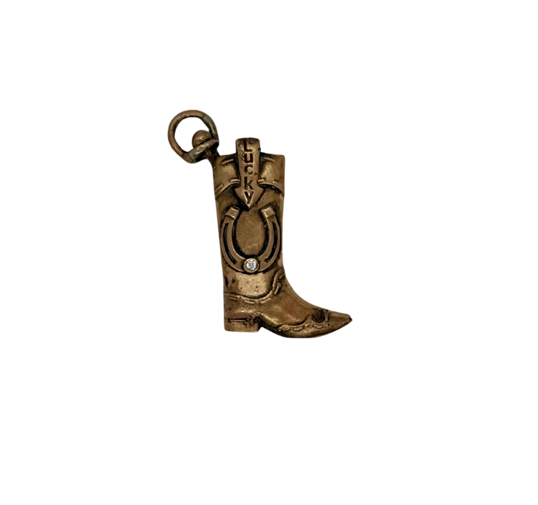 Lucky Me Cowboy Boot Charm