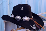 Oval Concho Hat Band