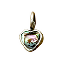 Abalone Pearl Heart Charm