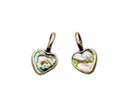 Abalone Pearl Heart Charm