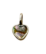 Abalone Pearl Heart Charm