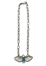 Melody Chain Turquoise Phoenix Necklace