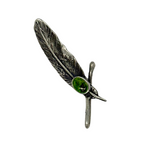 Turquoise Feather Hat Token