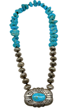 Spider Vein Concho Necklace