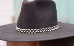 Double Leaf Hat Band