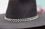 Double Leaf Hat Band