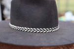 Double Leaf Hat Band
