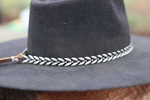 Double Leaf Hat Band