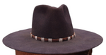 The Crossbow Leather Hat Band