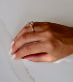 5.03 ct Round Brilliant Diamond 14K Gold Ring