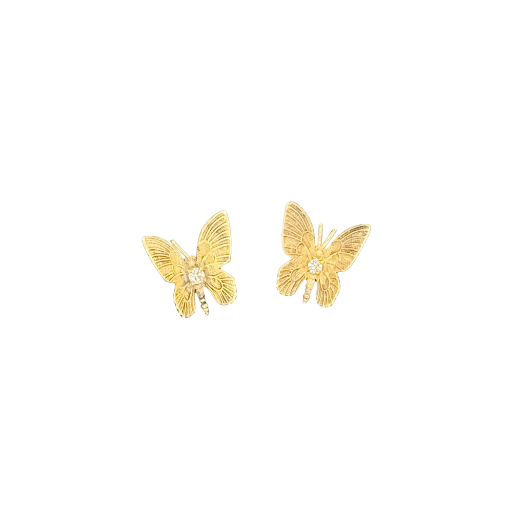 Butterfly Stud