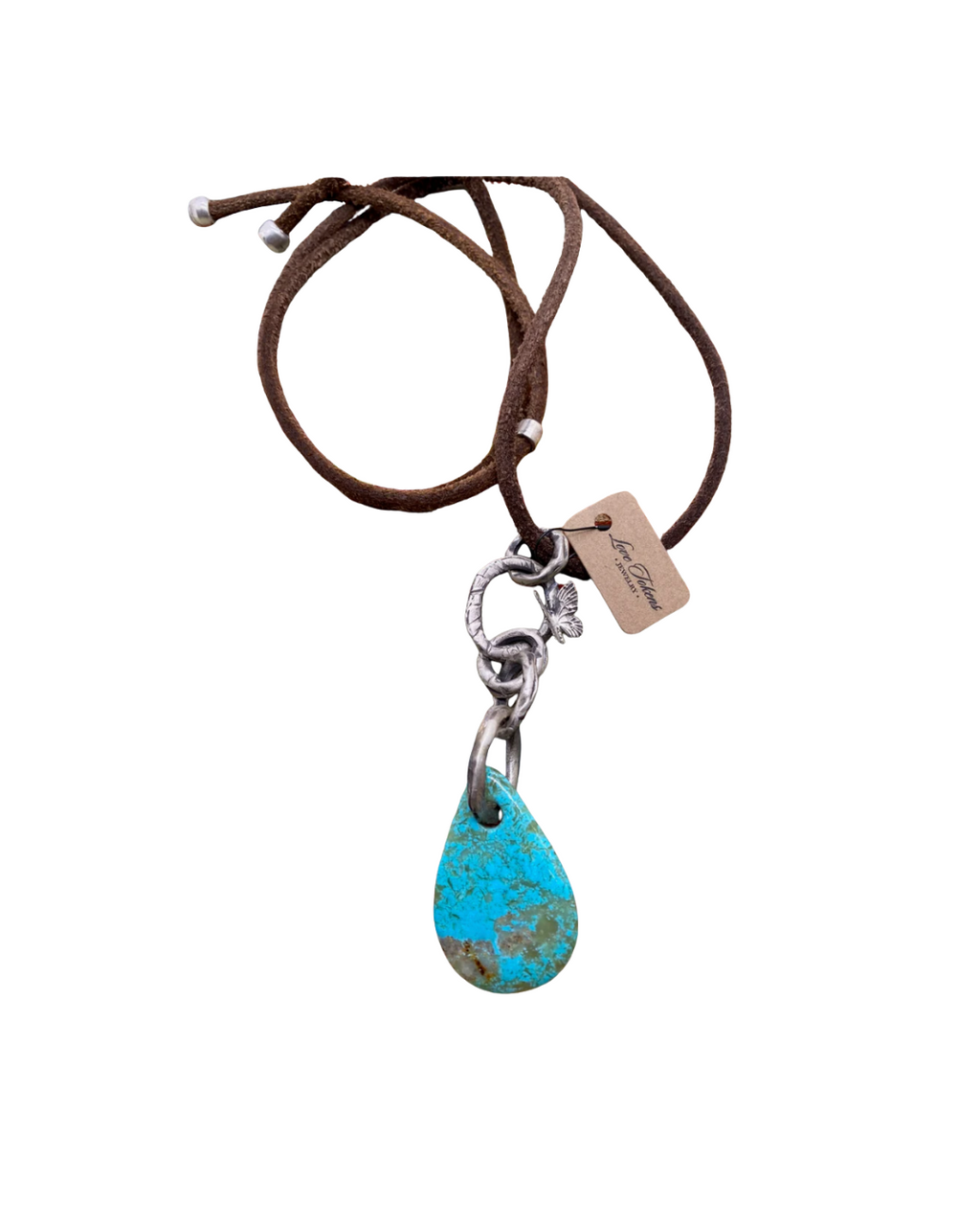 The Monarch Turq Slab Necklace