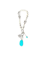 Baroque Pearl Rosary Necklace