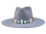 Floating Turquoise Hat Band