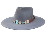 Floating Turquoise Hat Band