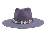 Floating Turquoise Hat Band