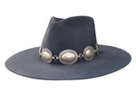 Oval Concho Hat Band