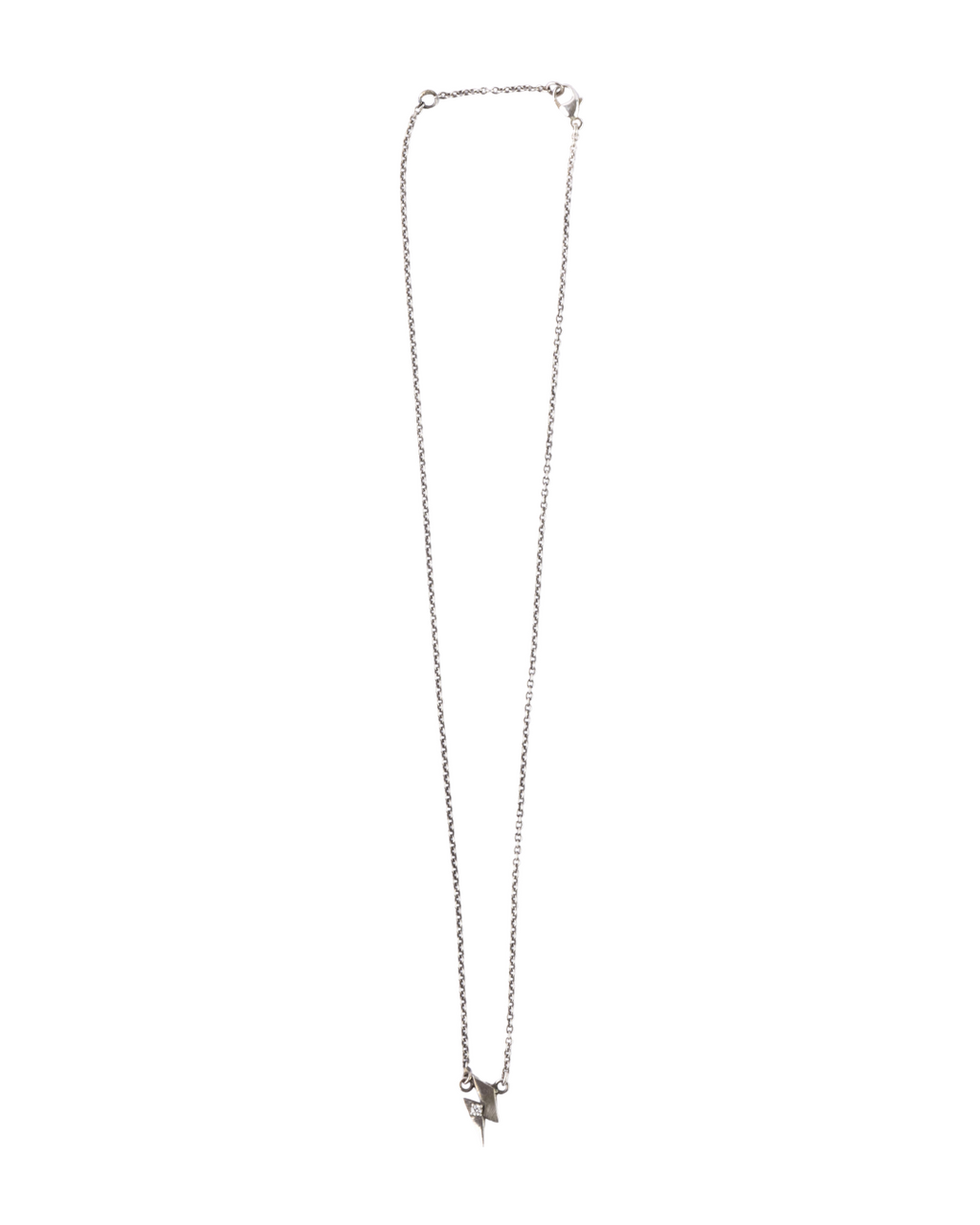 The Bolt Diamond Dainty Necklace