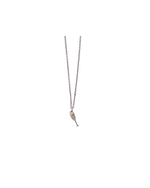 Champagne Glass Diamond Dainty Necklace