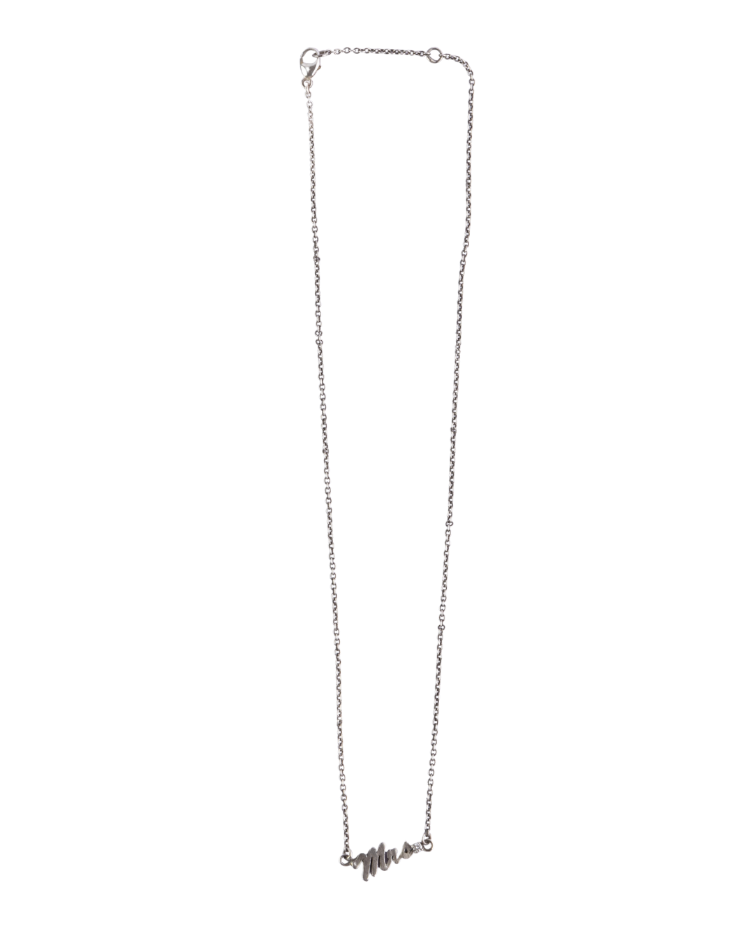 Mrs. Diamond Dainty Necklace