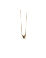 Butterfly Diamond Dainty Necklace