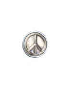 Mixed Metal Keep the Peace Ring